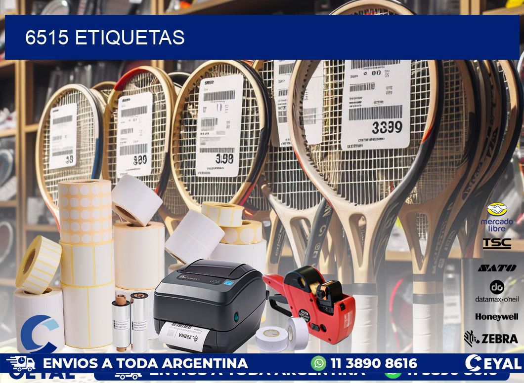 6515 ETIQUETAS