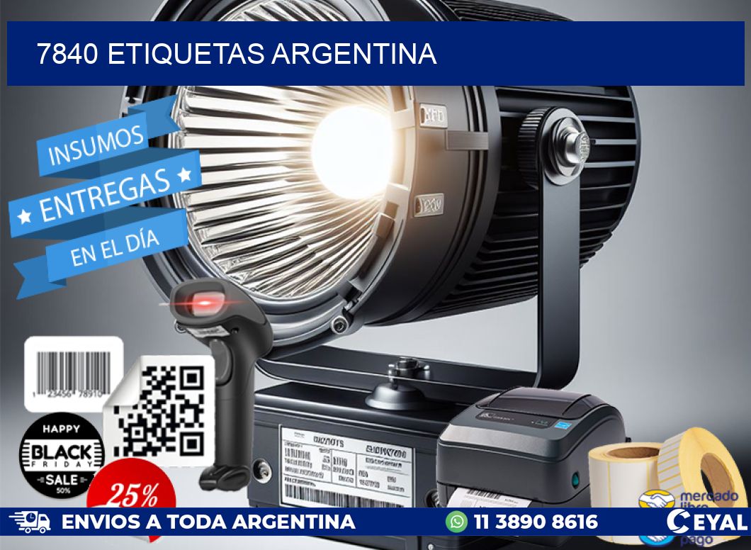 7840 ETIQUETAS ARGENTINA