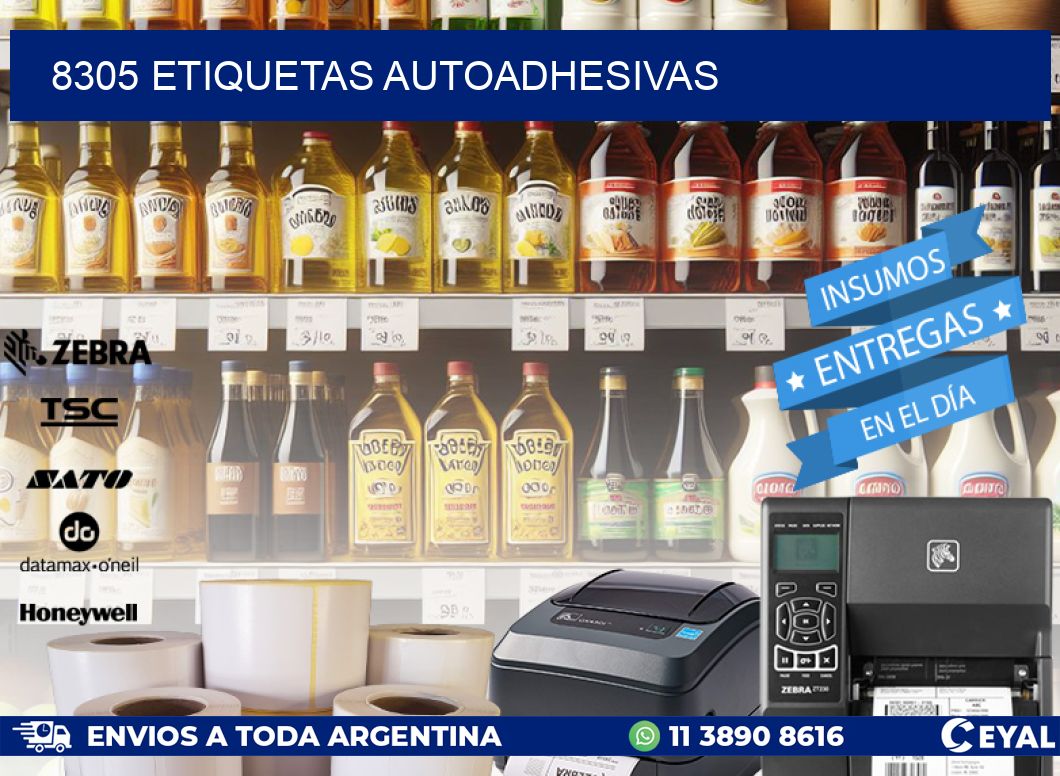 8305 ETIQUETAS AUTOADHESIVAS
