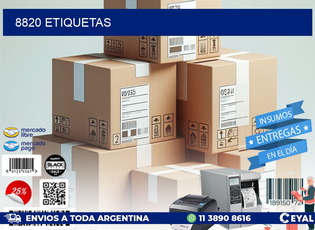 8820 ETIQUETAS