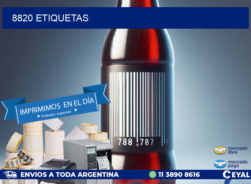 8820 ETIQUETAS