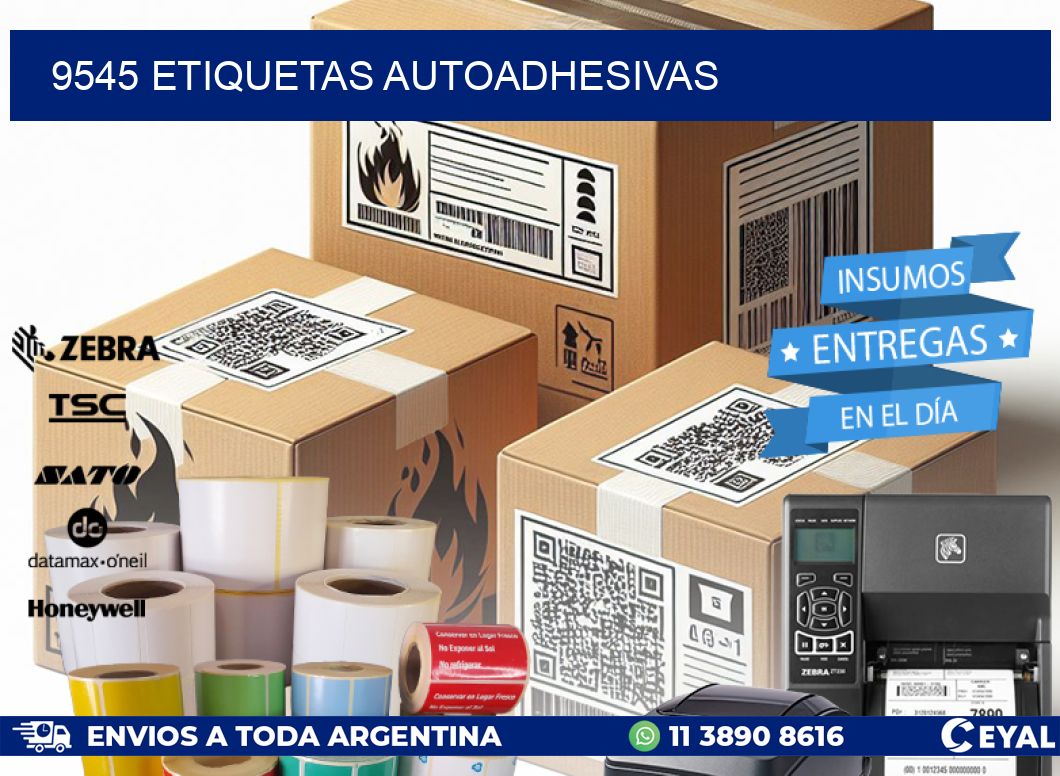 9545 ETIQUETAS AUTOADHESIVAS