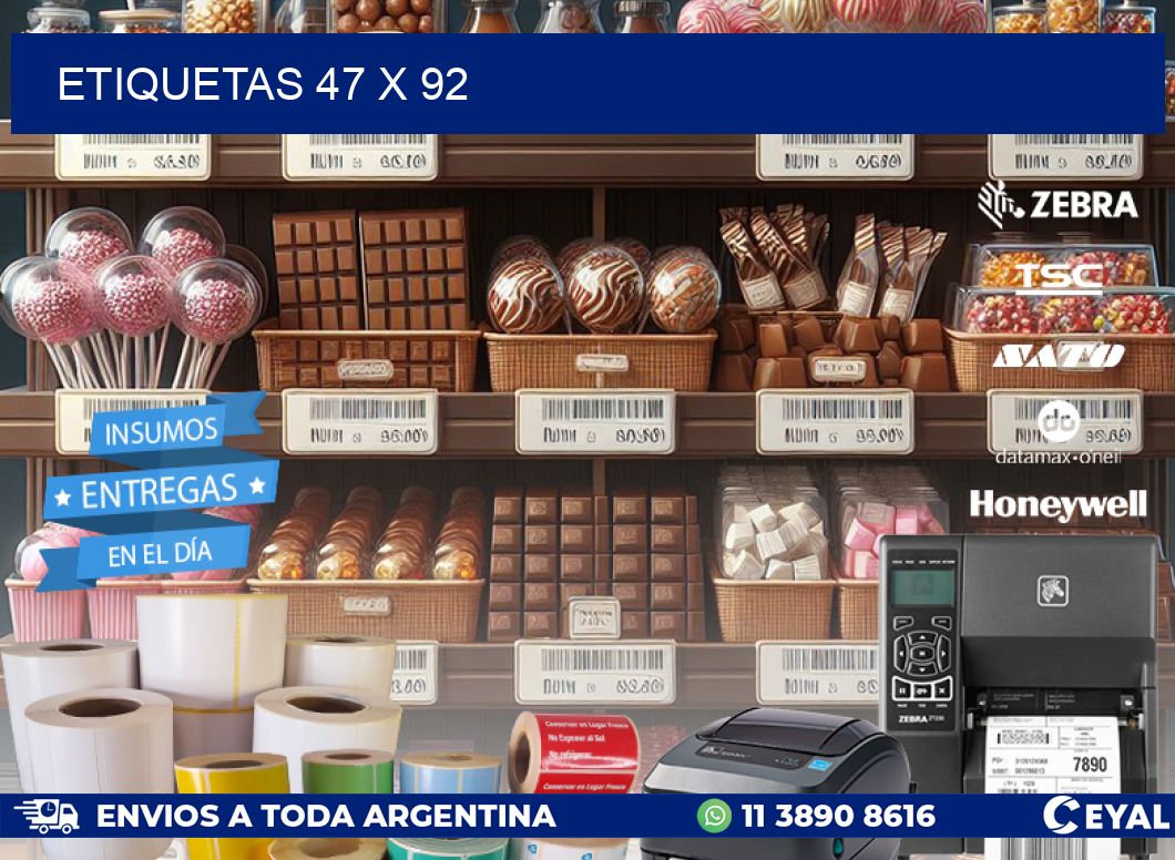 ETIQUETAS 47 x 92
