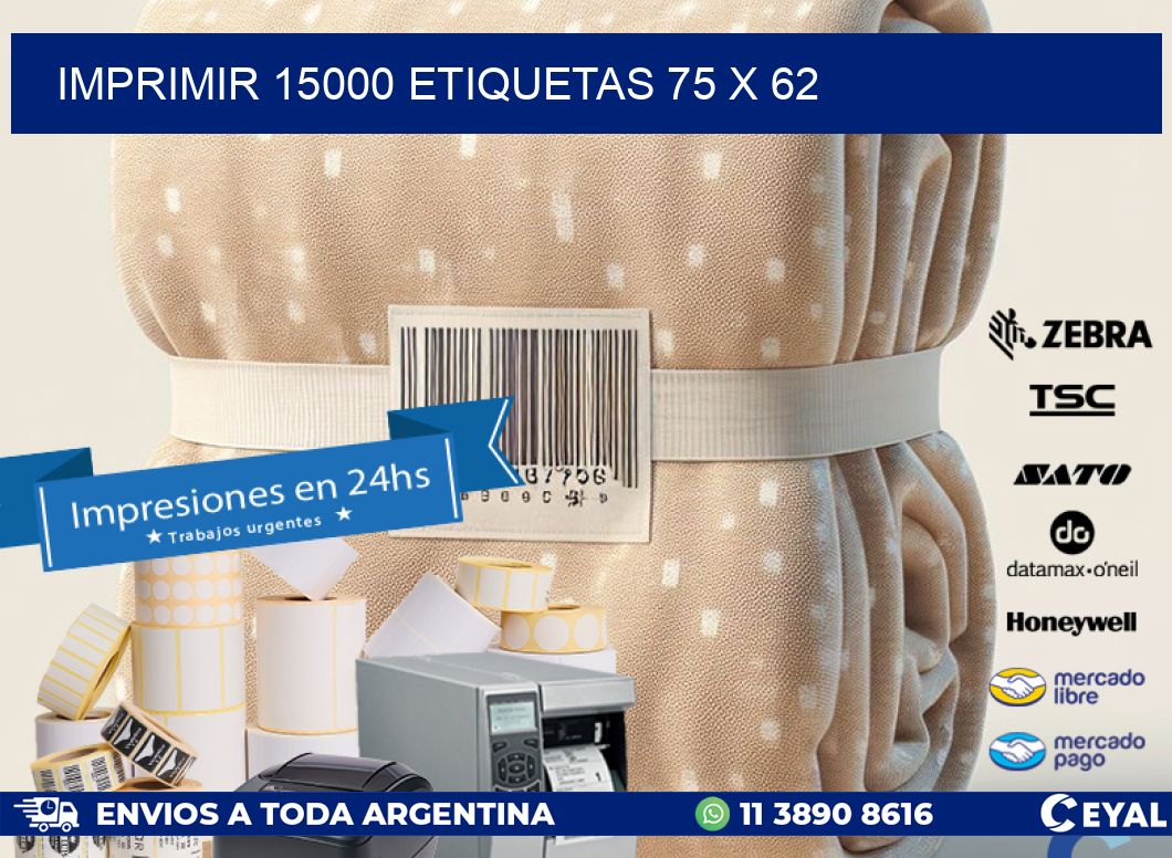 IMPRIMIR 15000 ETIQUETAS 75 x 62