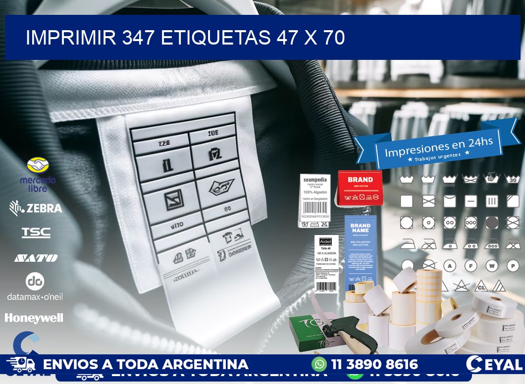 IMPRIMIR 347 ETIQUETAS 47 x 70