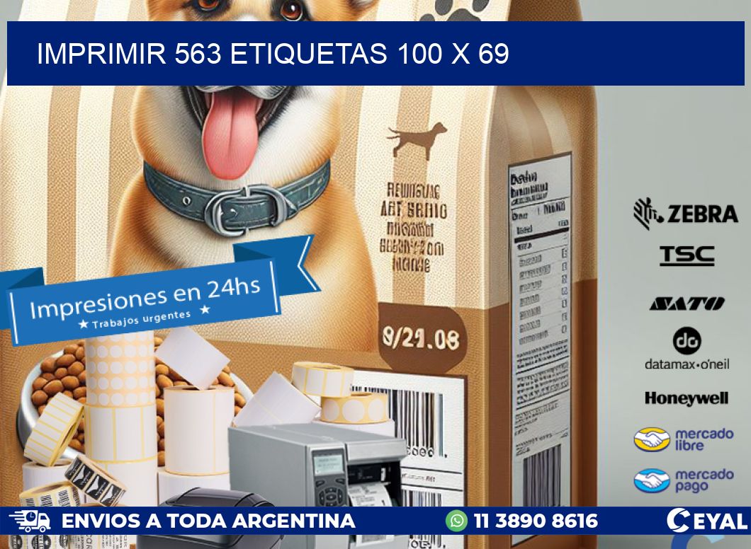 IMPRIMIR 563 ETIQUETAS 100 x 69
