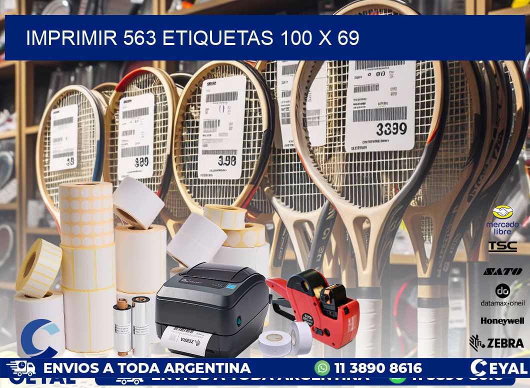 IMPRIMIR 563 ETIQUETAS 100 x 69