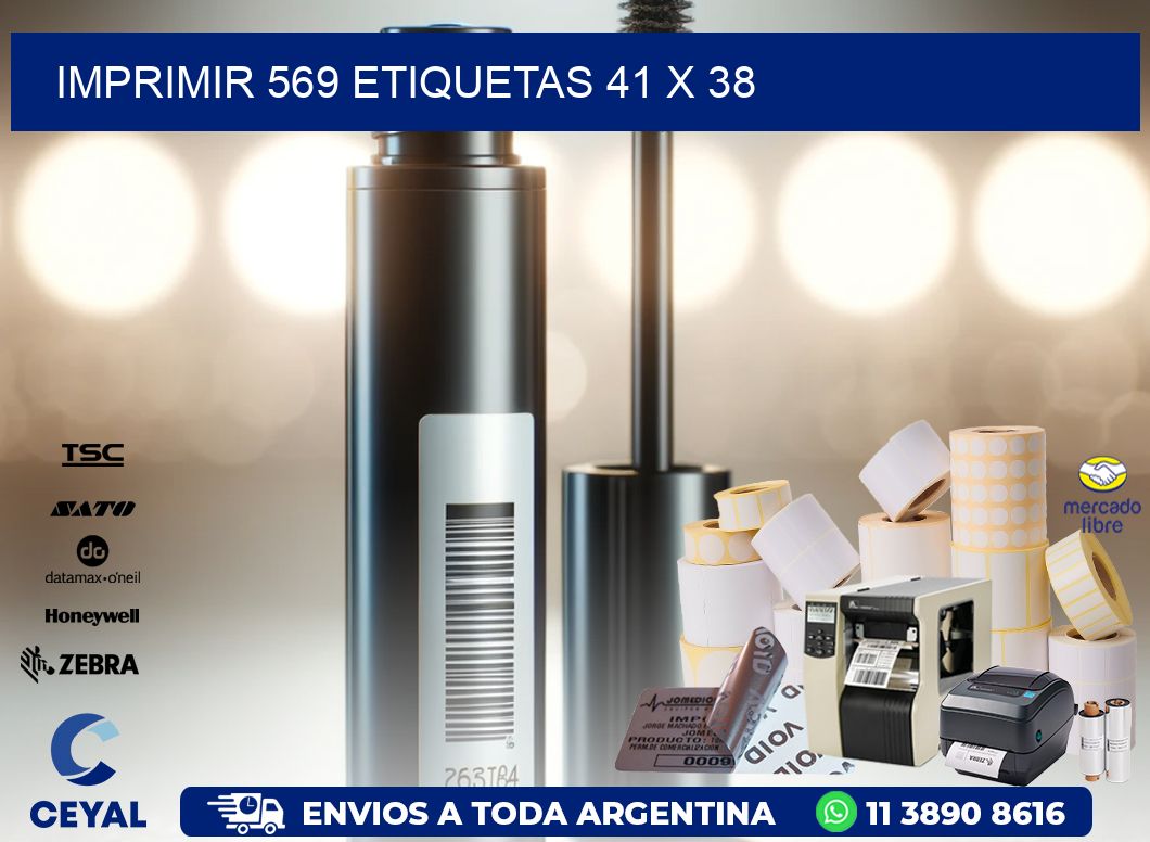 IMPRIMIR 569 ETIQUETAS 41 x 38