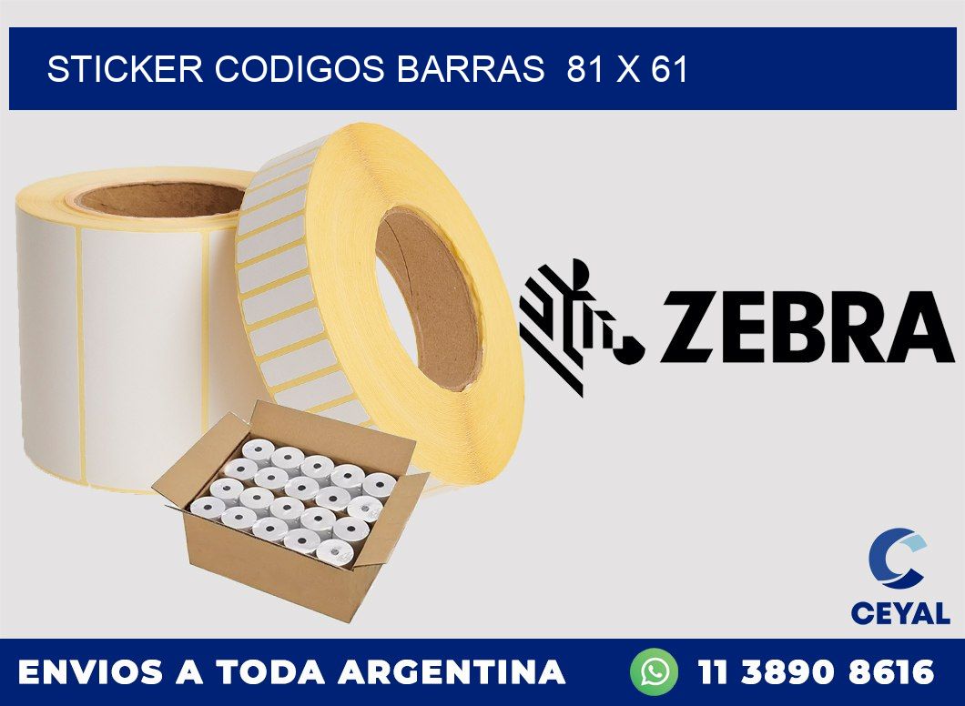 STICKER CODIGOS BARRAS 81 x 61
