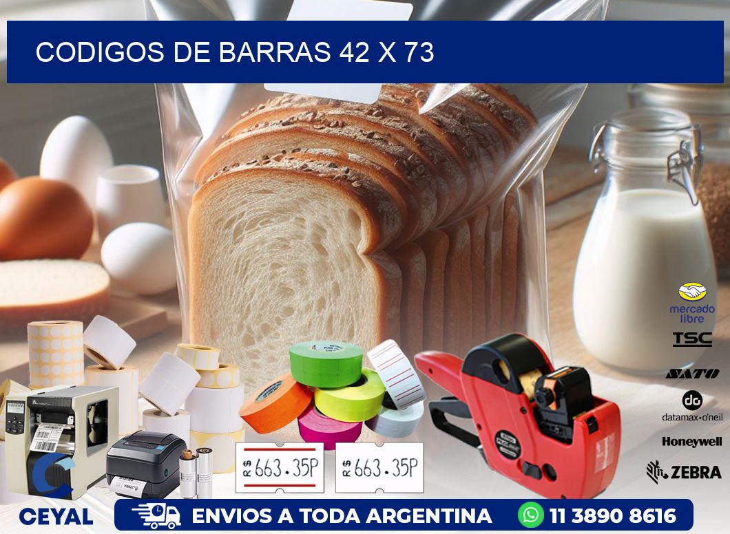 codigos de barras 42 x 73