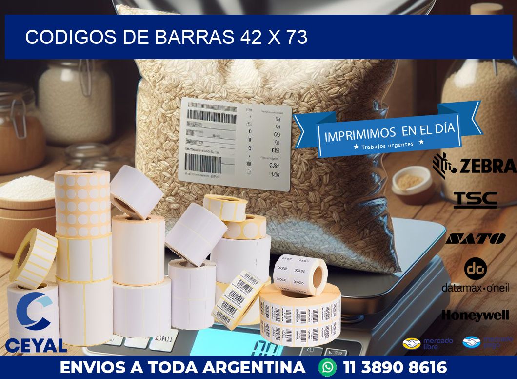 codigos de barras 42 x 73