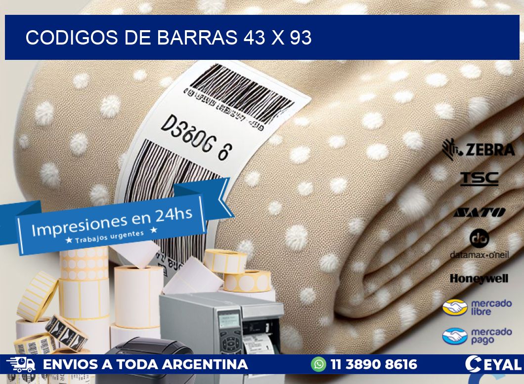 codigos de barras 43 x 93