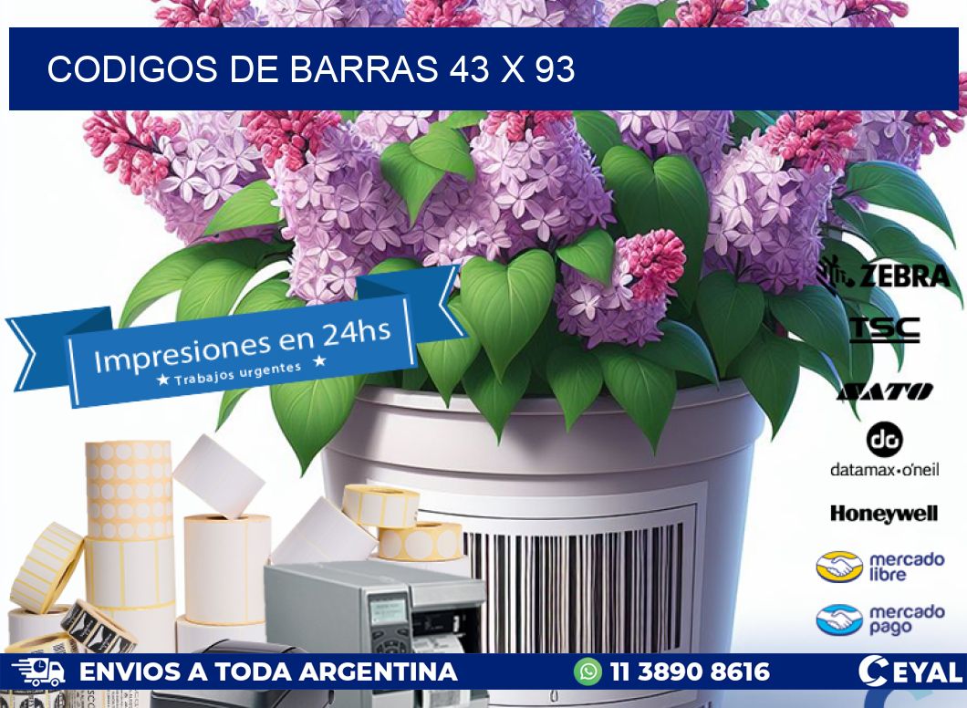 codigos de barras 43 x 93