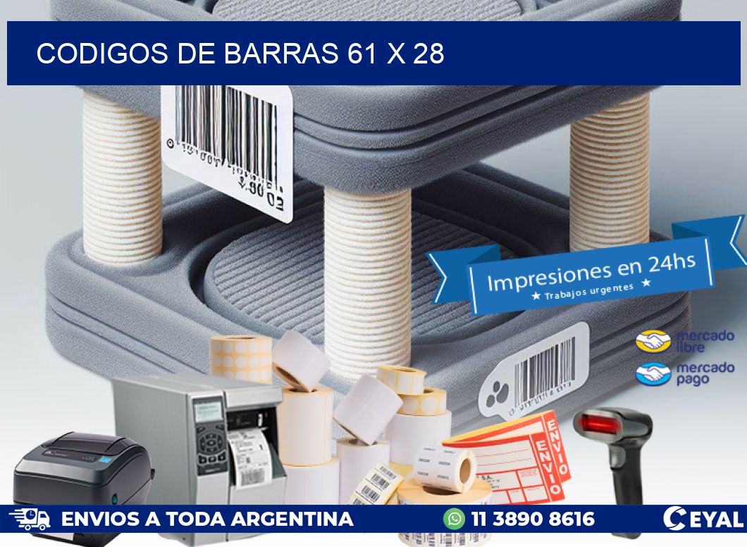 codigos de barras 61 x 28