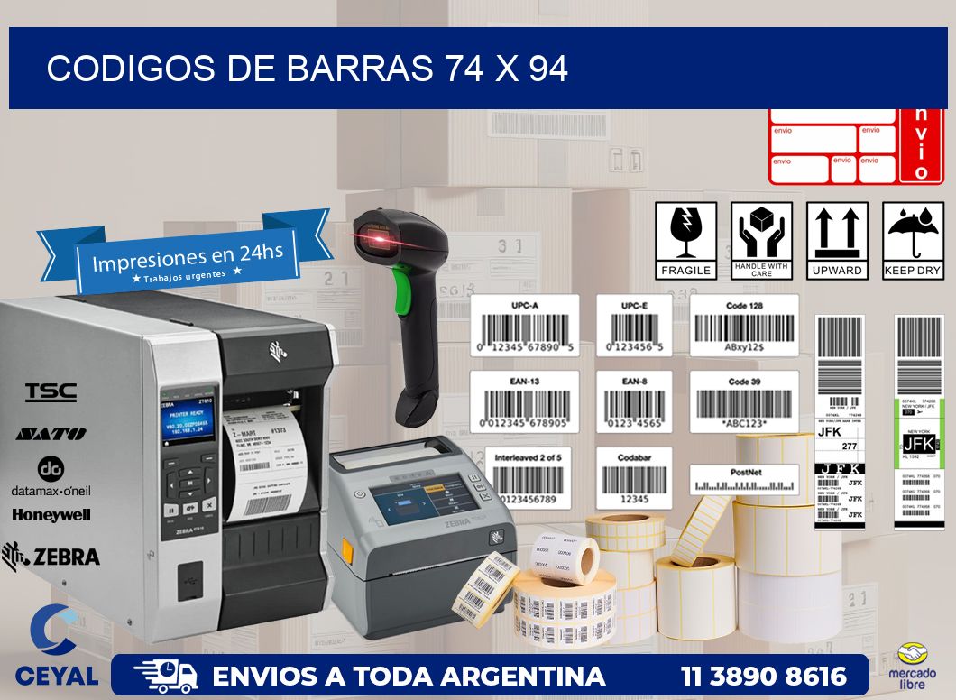 codigos de barras 74 x 94