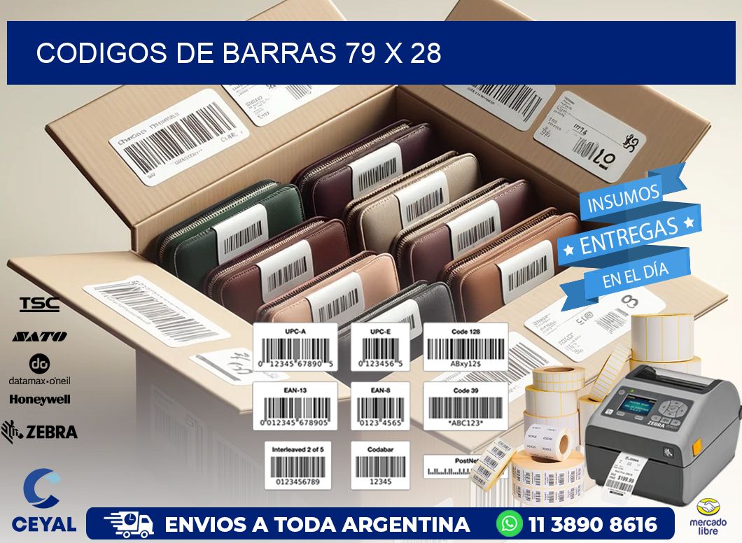 codigos de barras 79 x 28