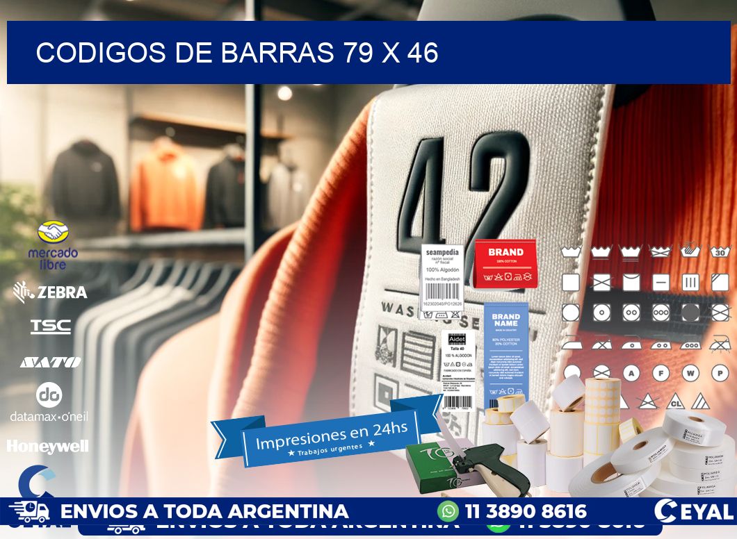 codigos de barras 79 x 46