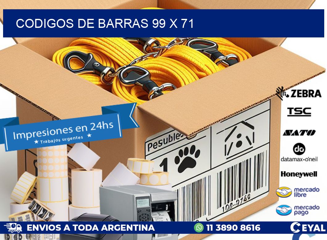 codigos de barras 99 x 71