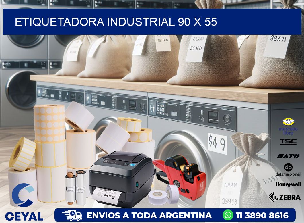 etiquetadora industrial 90 x 55