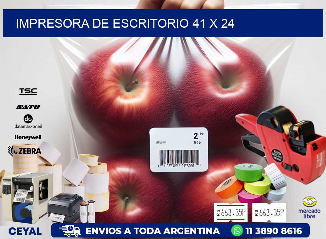 impresora de escritorio 41 x 24