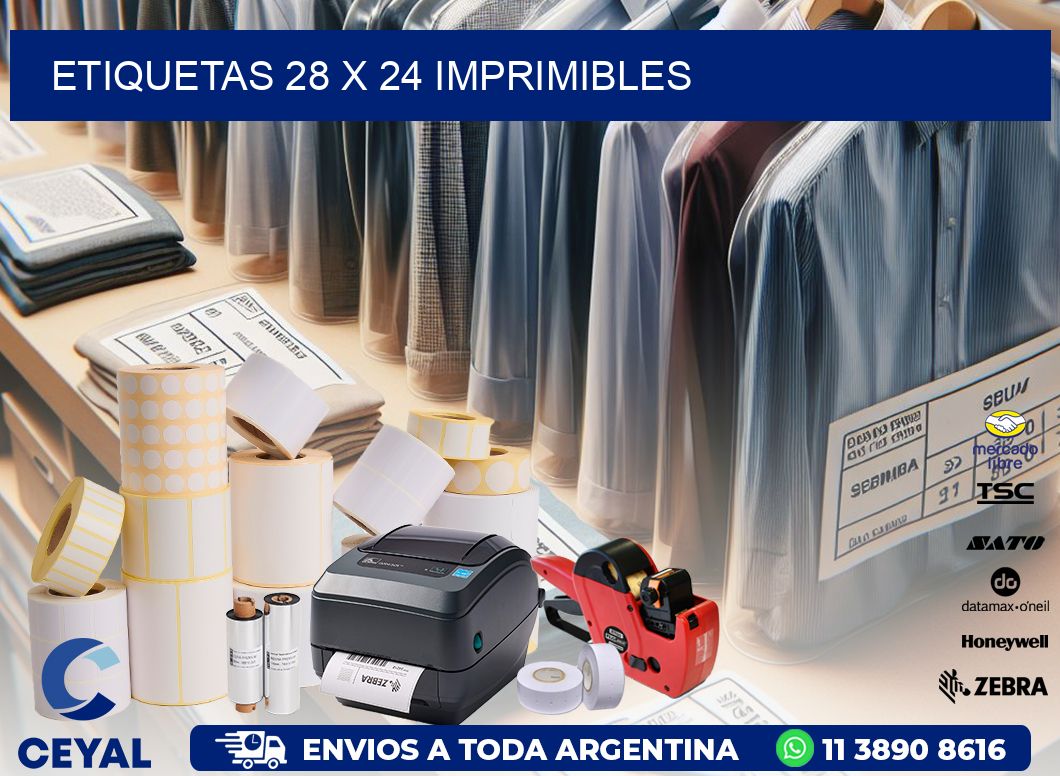 ETIQUETAS 28 x 24 IMPRIMIBLES