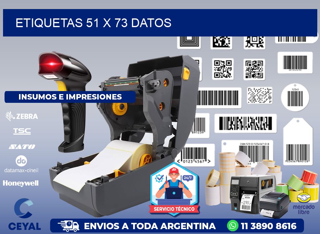 ETIQUETAS 51 x 73 DATOS