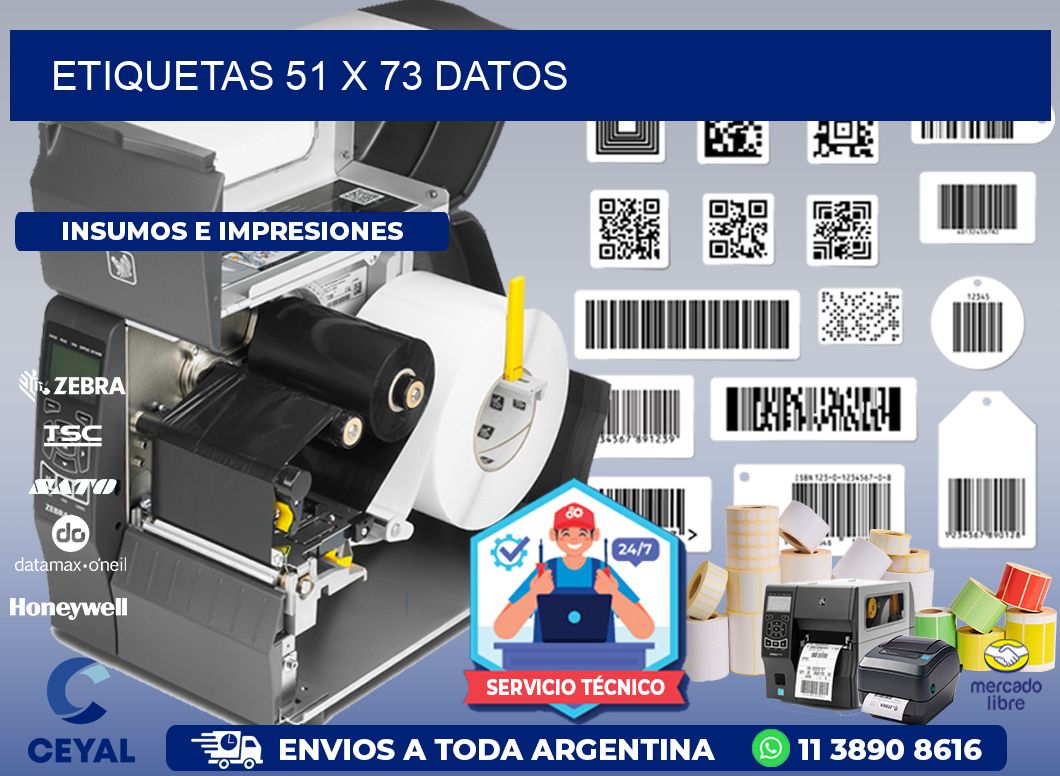ETIQUETAS 51 x 73 DATOS