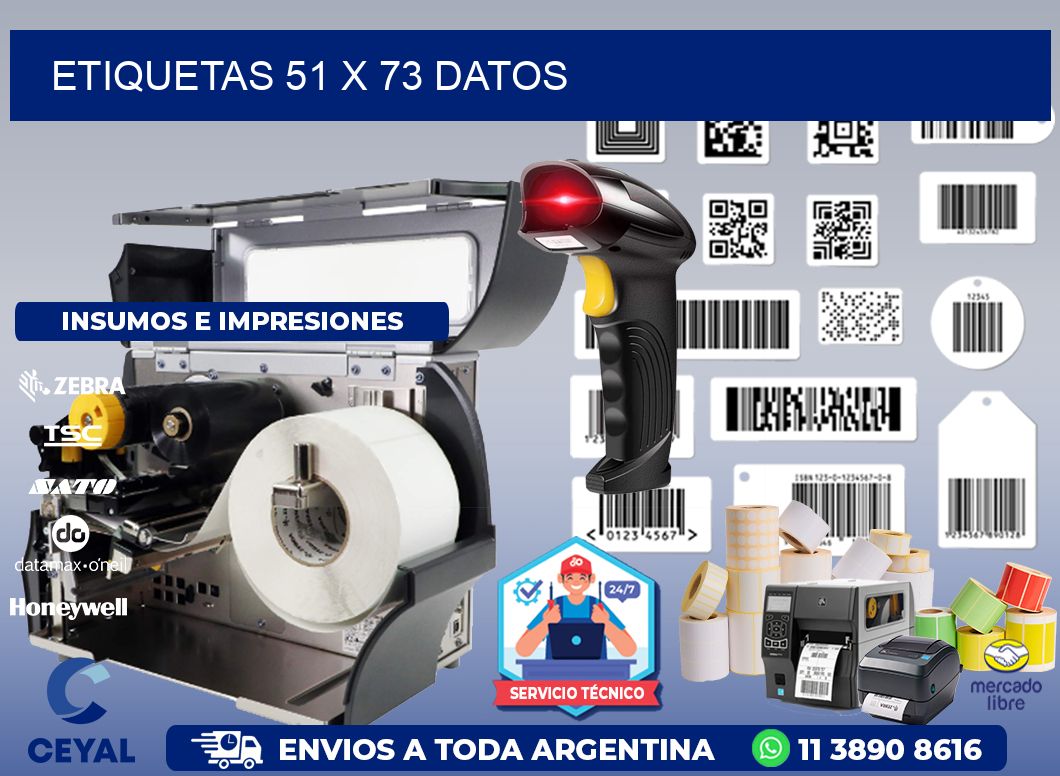 ETIQUETAS 51 x 73 DATOS