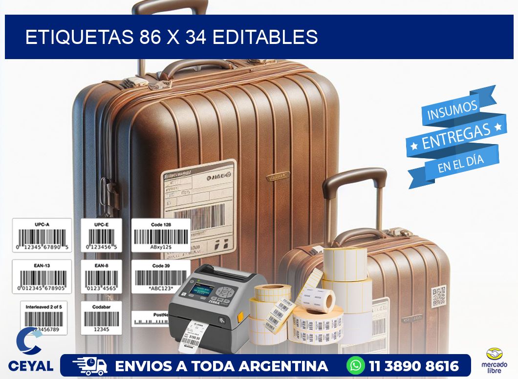 ETIQUETAS 86 x 34 EDITABLES