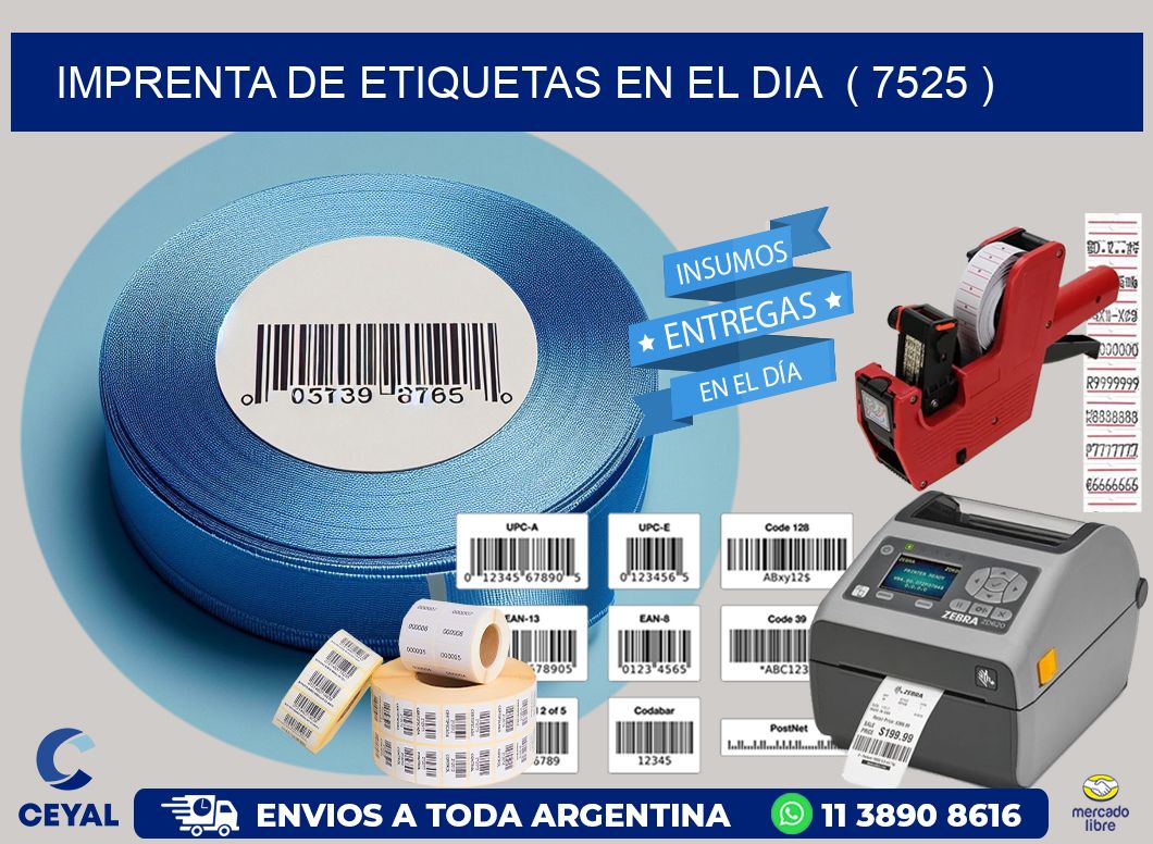 imprenta de etiquetas en el dia ( 7525 )
