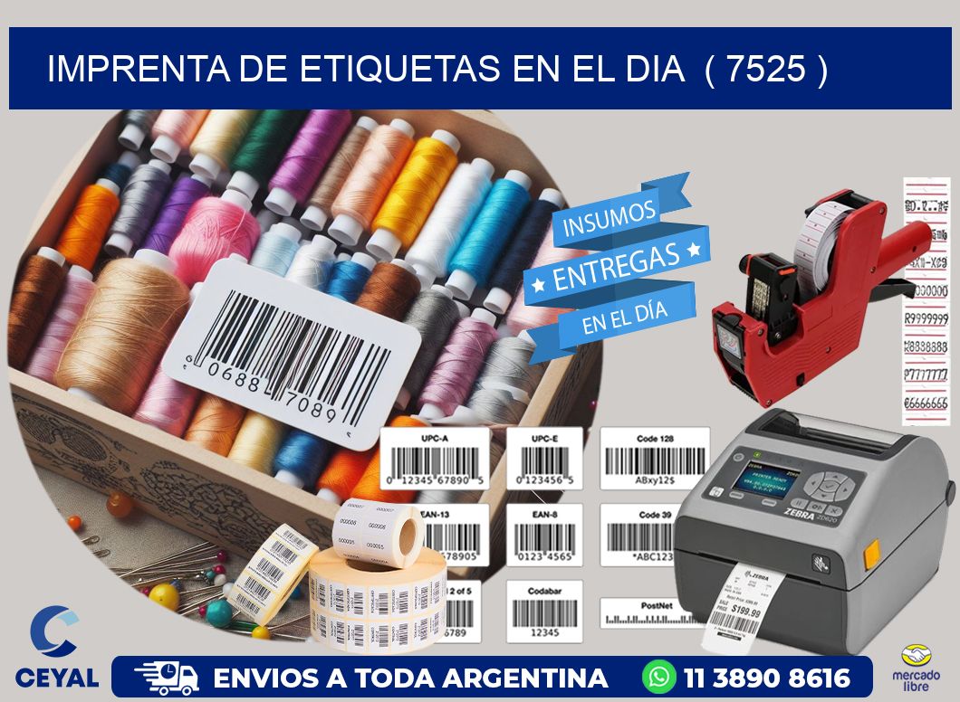 imprenta de etiquetas en el dia ( 7525 )