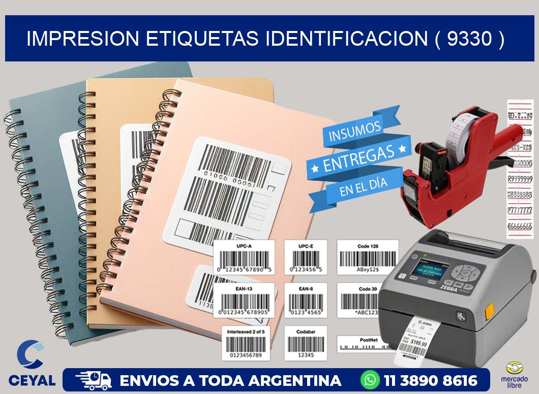 impresion etiquetas identificacion ( 9330 )