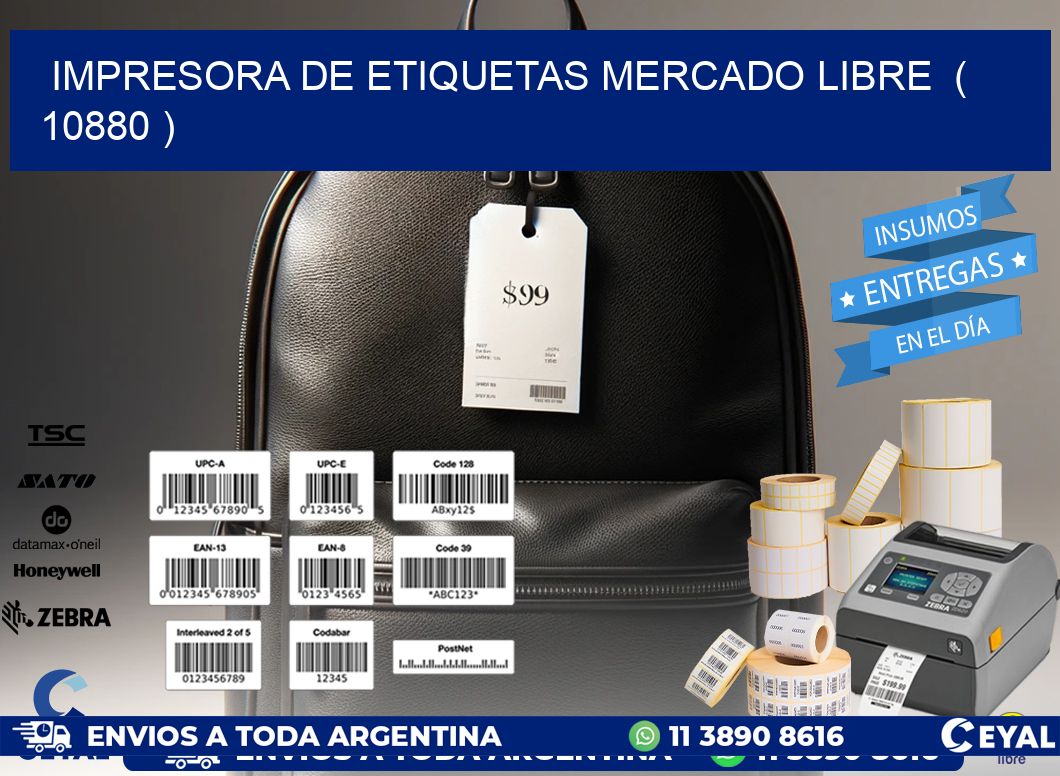 impresora de etiquetas mercado libre ( 10880 )
