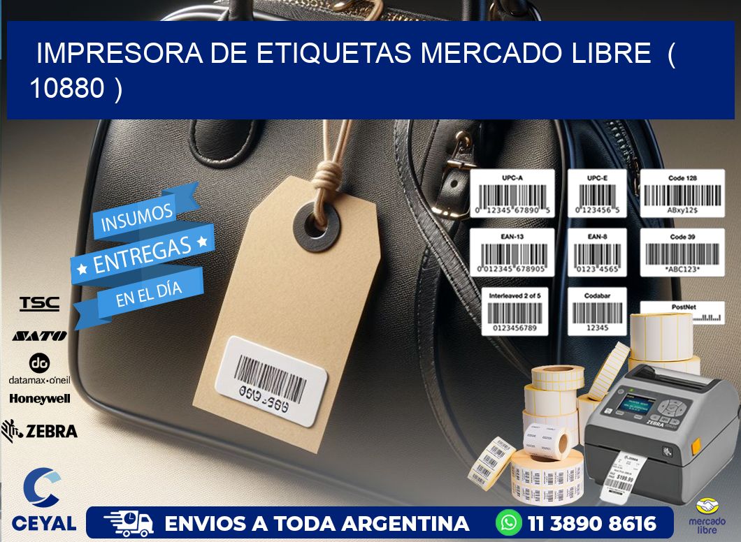 impresora de etiquetas mercado libre ( 10880 )