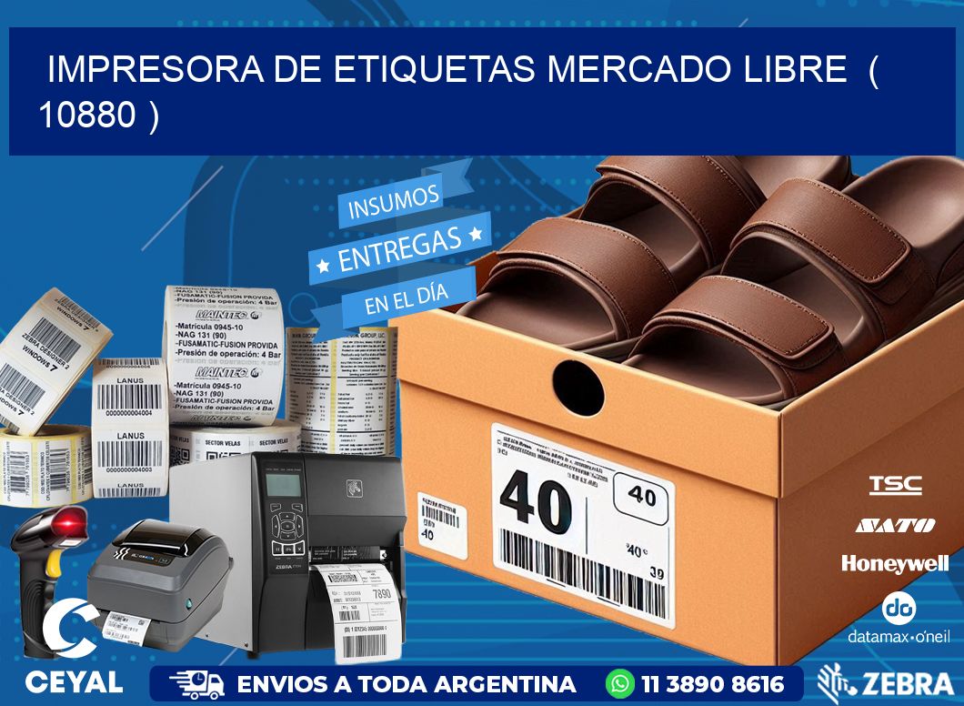impresora de etiquetas mercado libre ( 10880 )