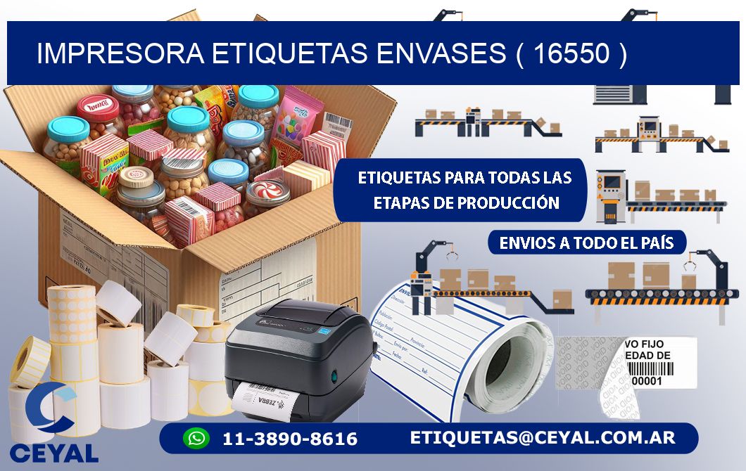 impresora etiquetas envases ( 16550 )