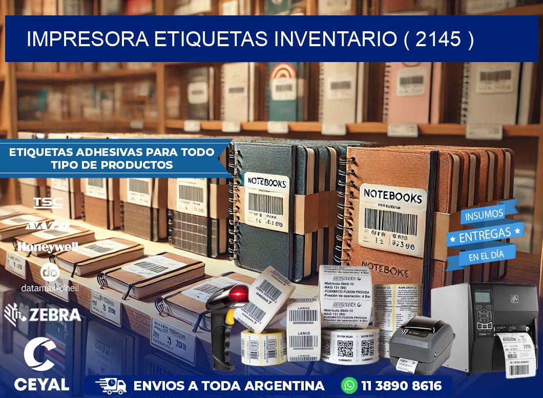 impresora etiquetas inventario ( 2145 )