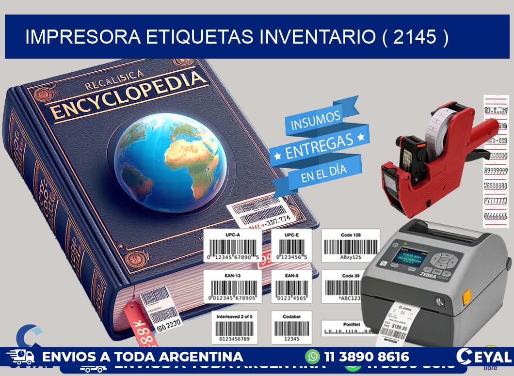 impresora etiquetas inventario ( 2145 )