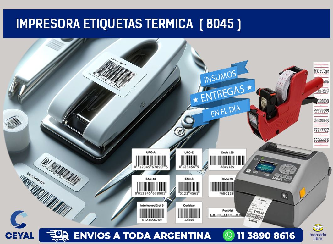 impresora etiquetas termica ( 8045 )