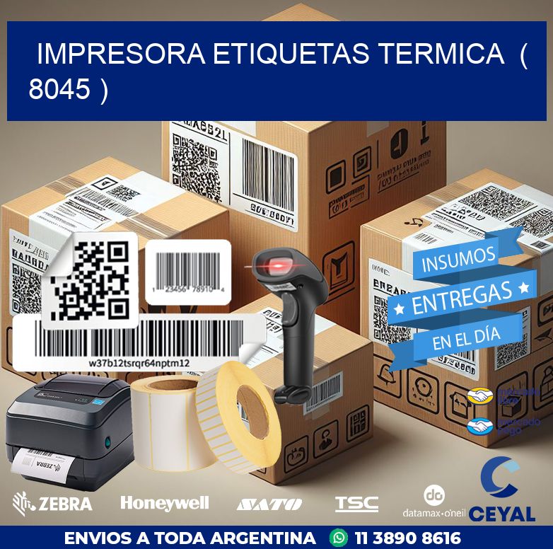 impresora etiquetas termica ( 8045 )