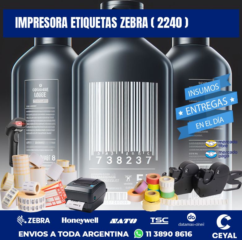 impresora etiquetas zebra ( 2240 )