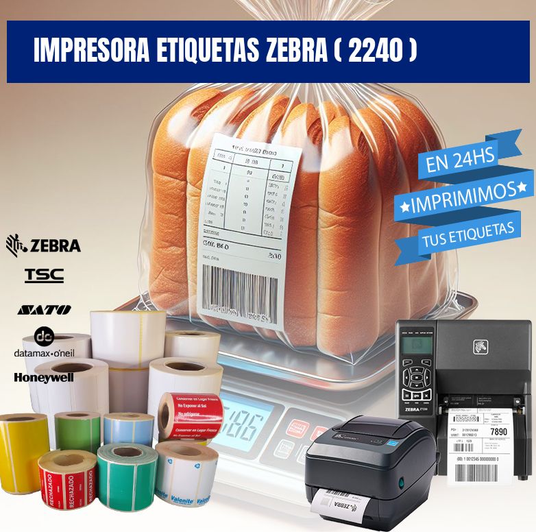 impresora etiquetas zebra ( 2240 )