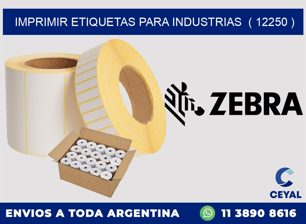 imprimir etiquetas para industrias ( 12250 )