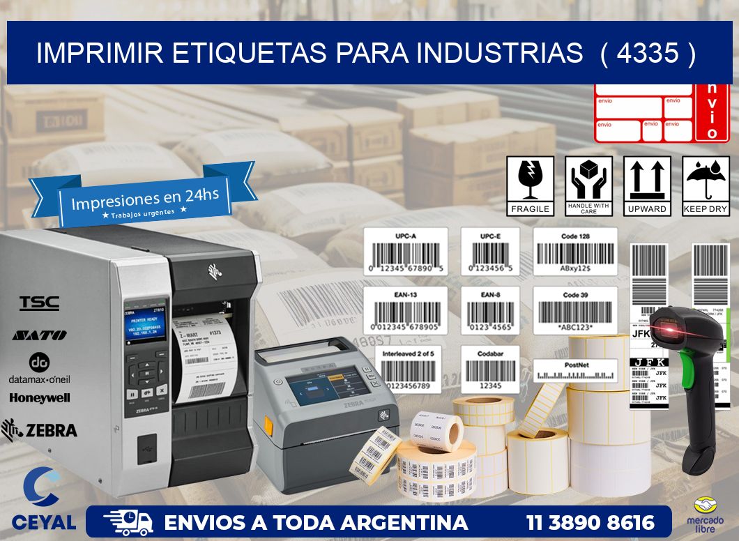 imprimir etiquetas para industrias  ( 4335 )
