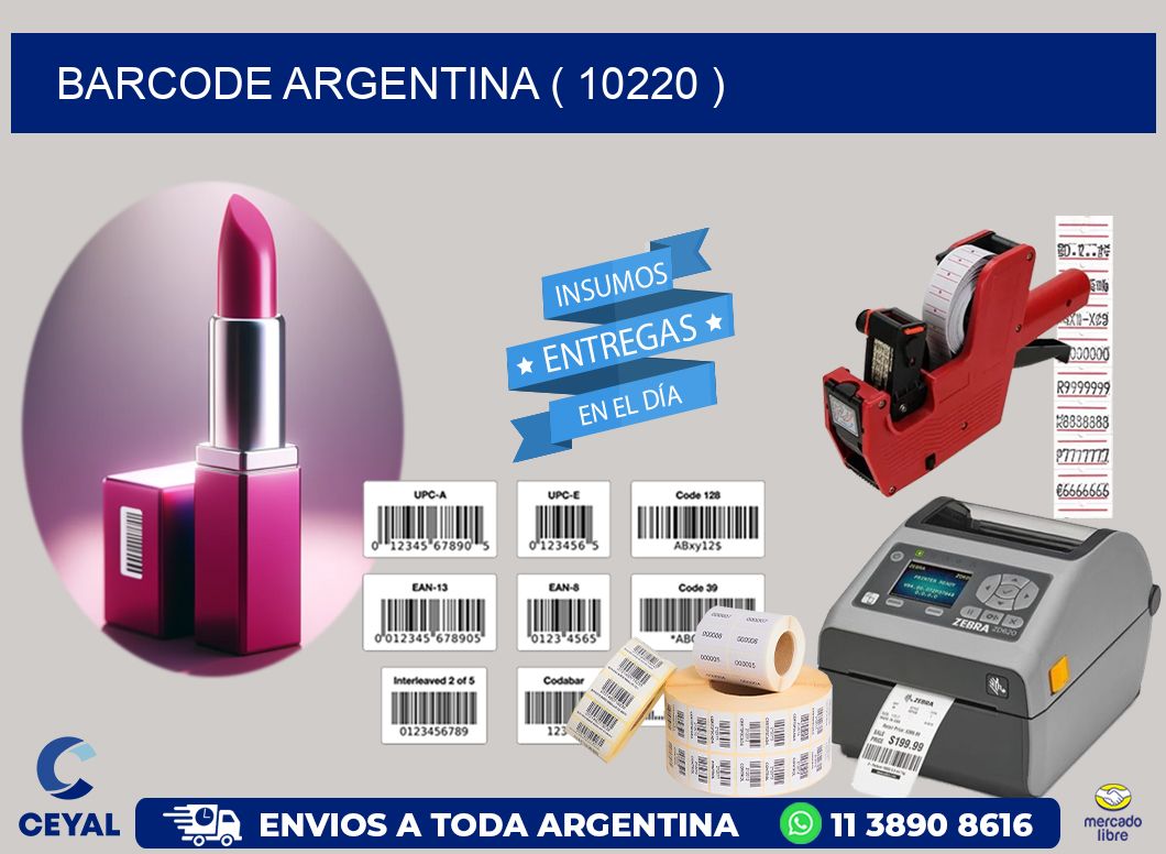 BARCODE ARGENTINA ( 10220 )