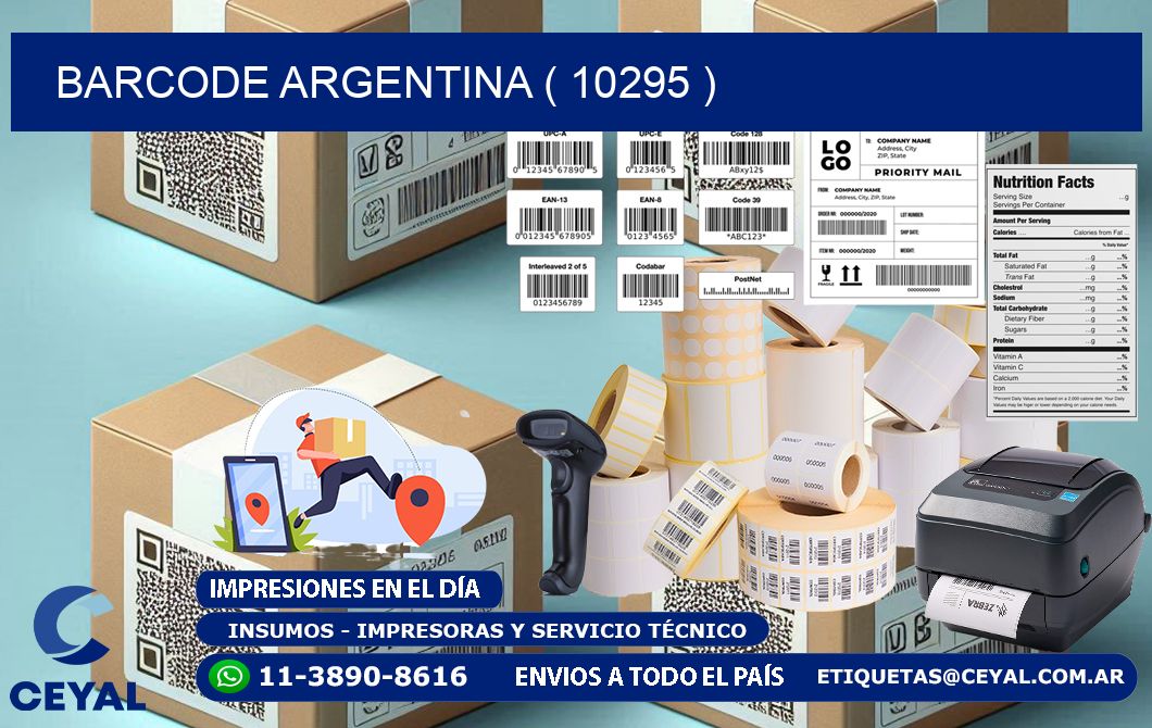 BARCODE ARGENTINA ( 10295 )