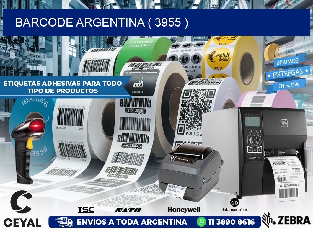 BARCODE ARGENTINA ( 3955 )