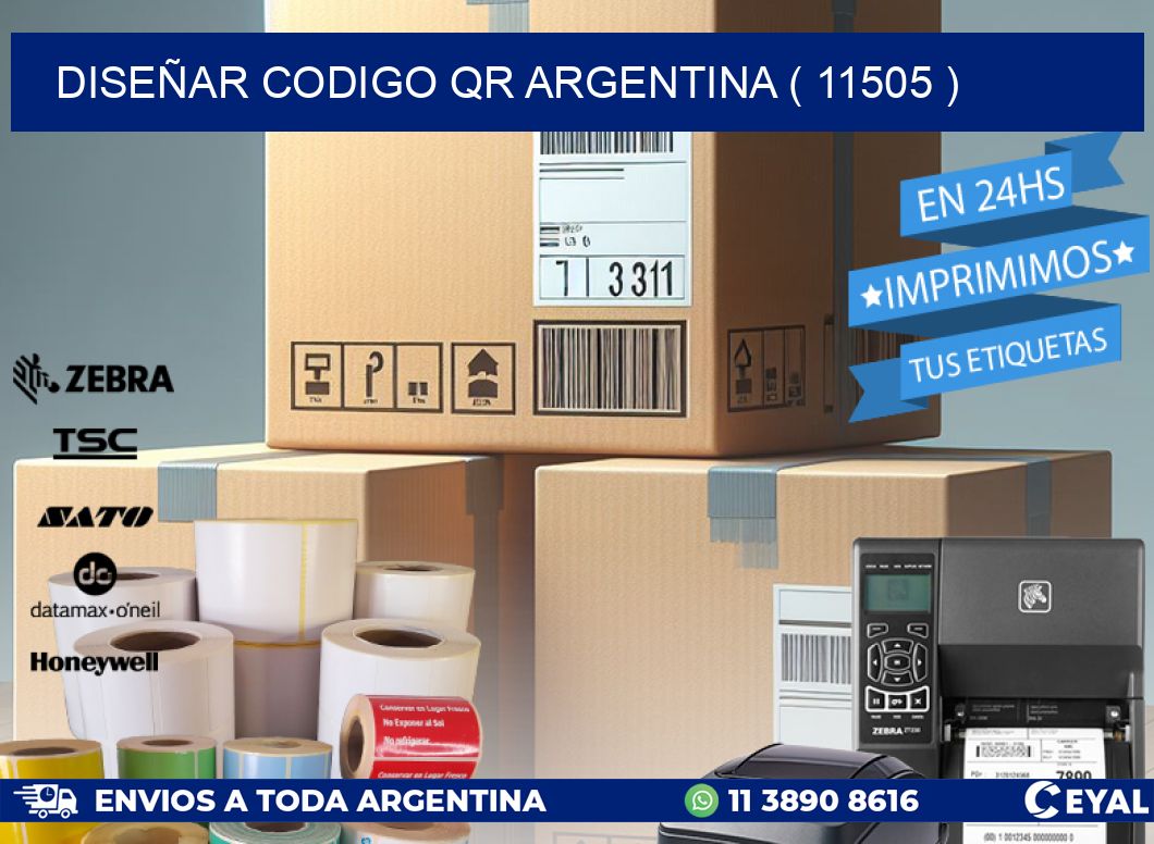 DISEÑAR CODIGO QR ARGENTINA ( 11505 )