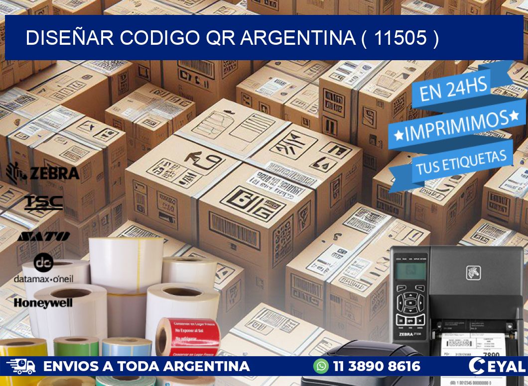 DISEÑAR CODIGO QR ARGENTINA ( 11505 )