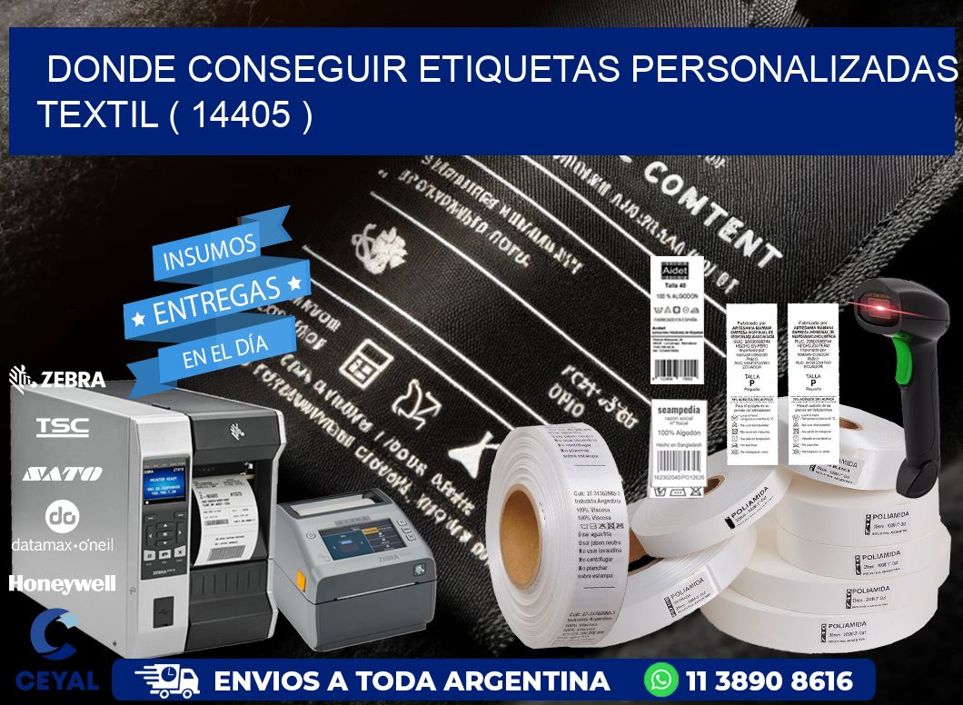 DONDE CONSEGUIR ETIQUETAS PERSONALIZADAS TEXTIL ( 14405 )